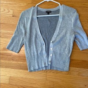 Express short sleeved cardigan